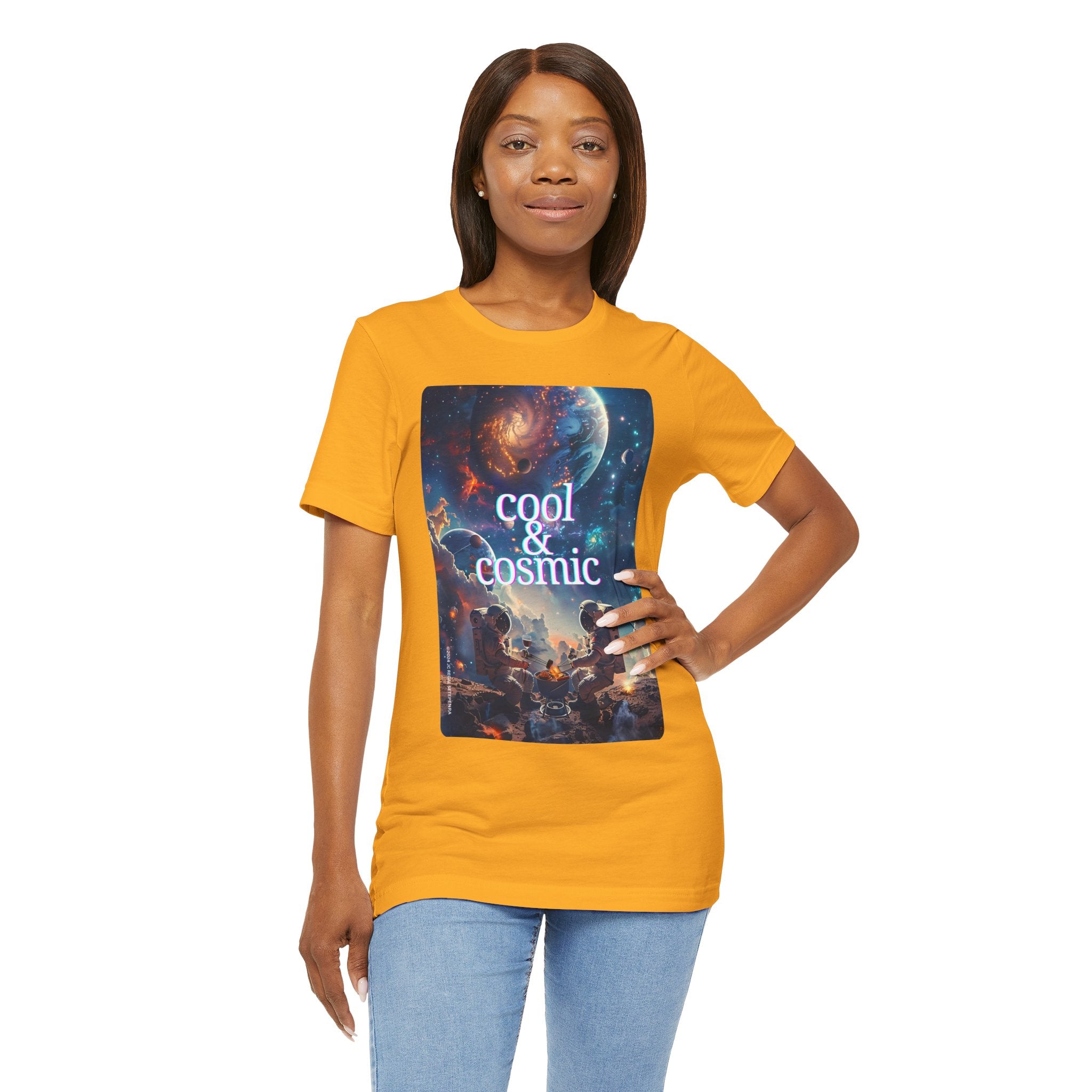 Cool & Cosmic Unisex Jersey Short Sleeve Tee