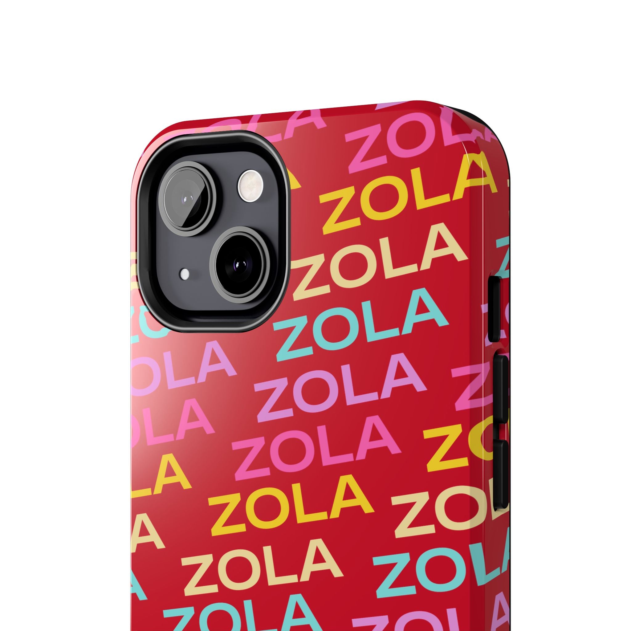 Zola Tough Phone Case (For iPhone, Galaxy & More) - Dark Red