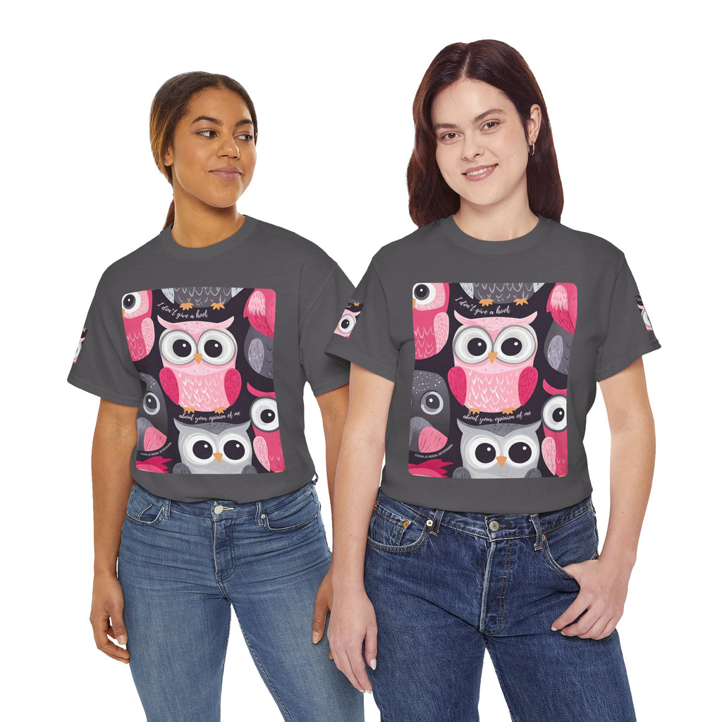 Don't Give A Hoot Unisex Heavy Cotton Tee