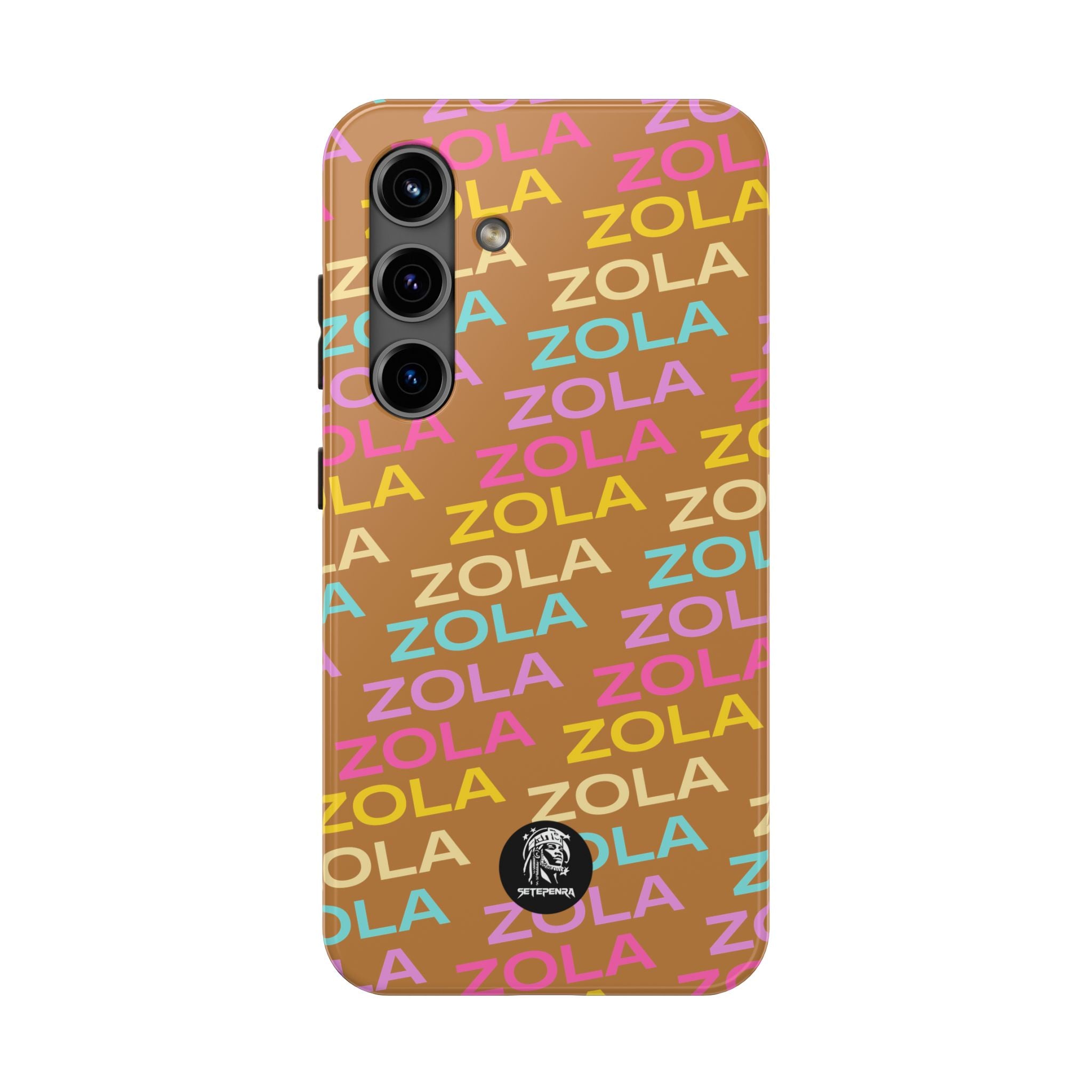 Zola Tough Phone Case (For iPhone, Galaxy & More) - Light Brown