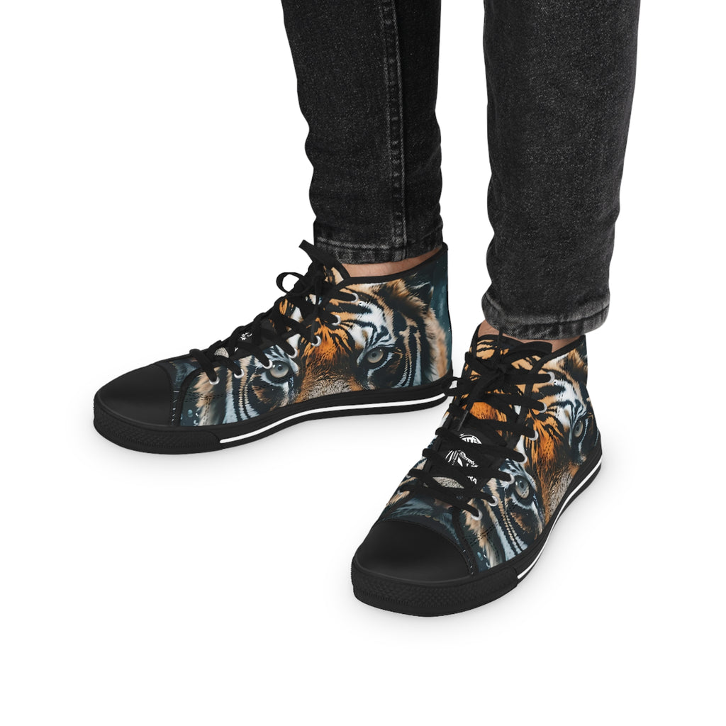 Primal Power Men's High Top Sneakers - Tiger SETEPENRA Shoes.
