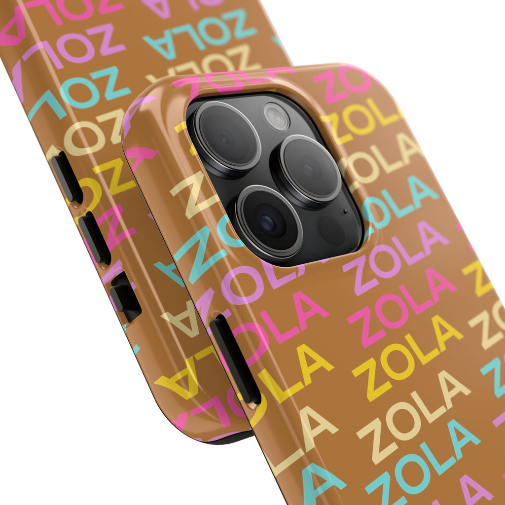 Zola Tough Phone Case (For iPhone, Galaxy & More) - Light Brown