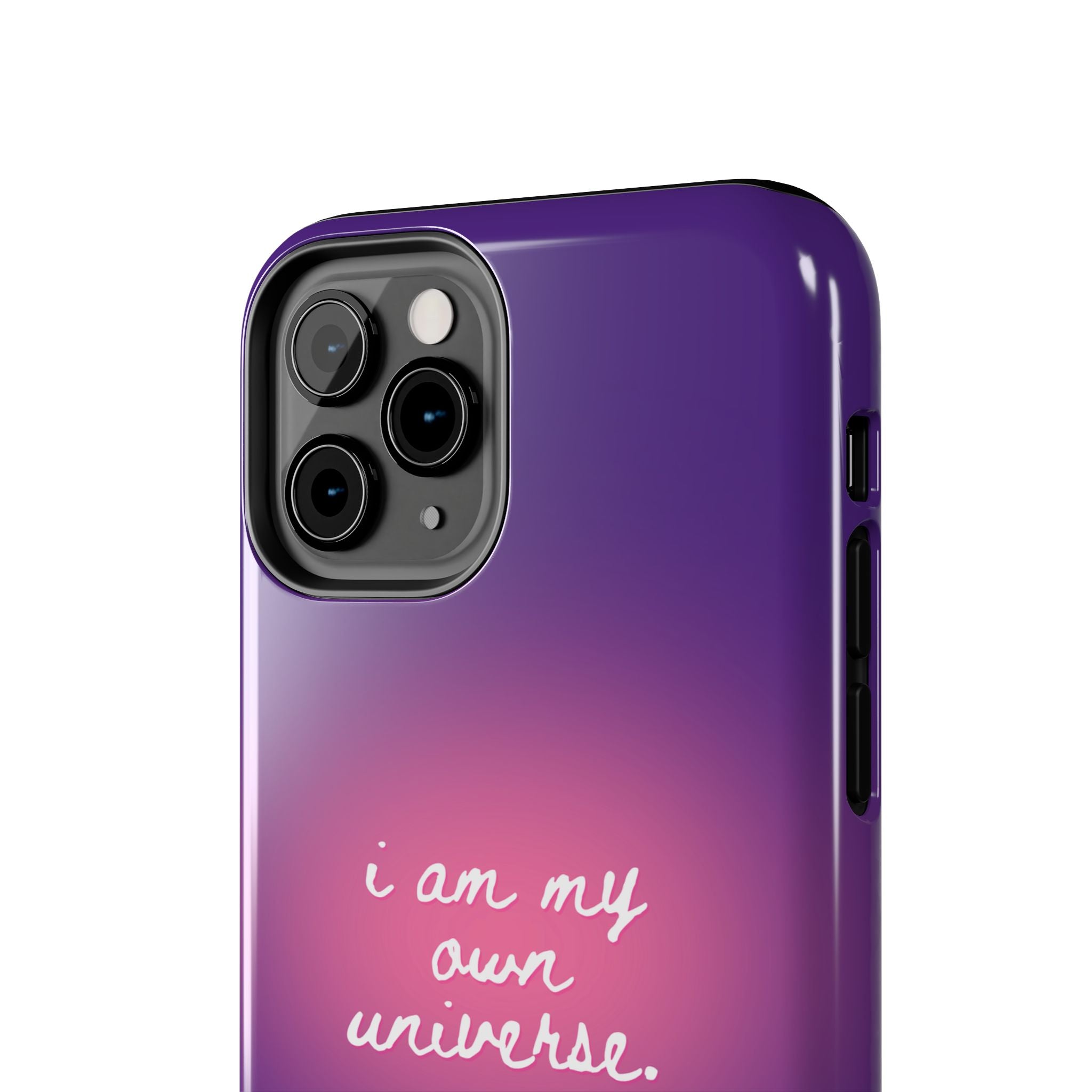 I Am My Own Universe Tough Phone Case (For iPhone, Galaxy & More) - Purple