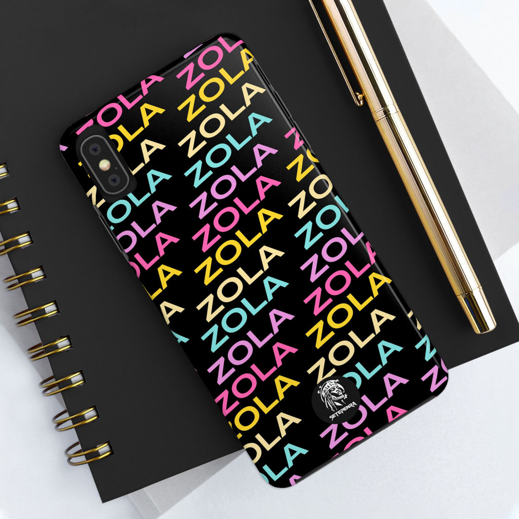 Zola Tough Phone Case (For iPhone, Galaxy & More) - Black
