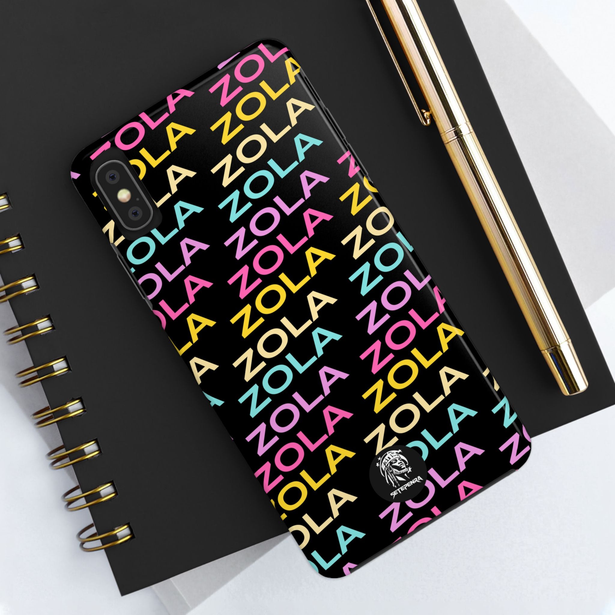 Zola Tough Phone Case (For iPhone, Galaxy & More) - Black