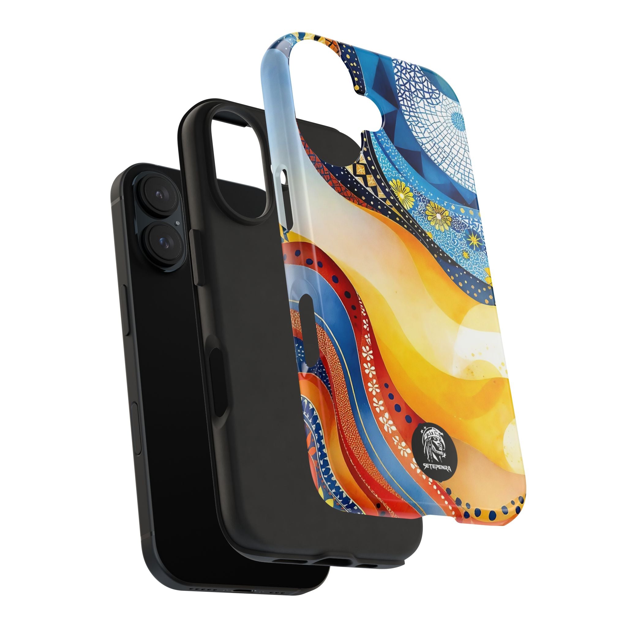 Afrikana Kolor Tough Phone Case (For iPhone, Galaxy & More)