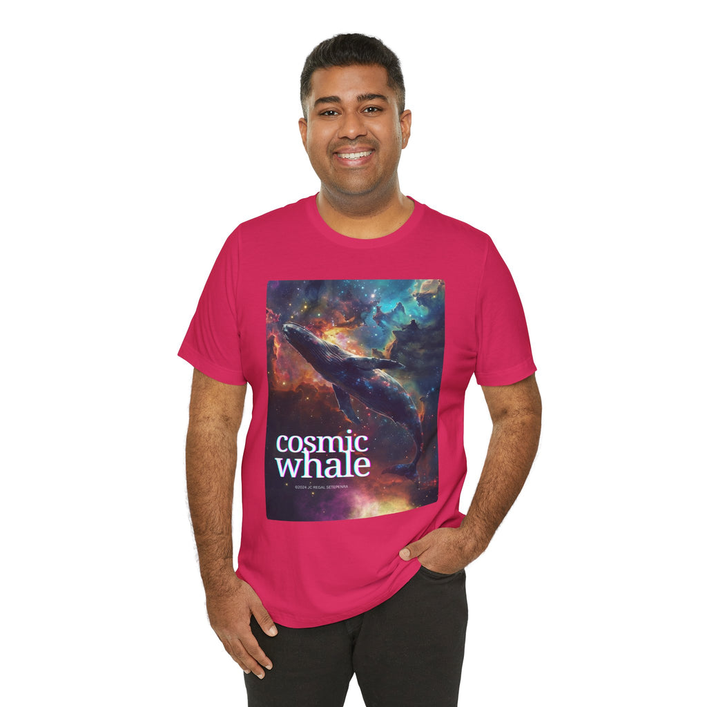 Cosmic Whale Unisex Jersey Short Sleeve Tee
