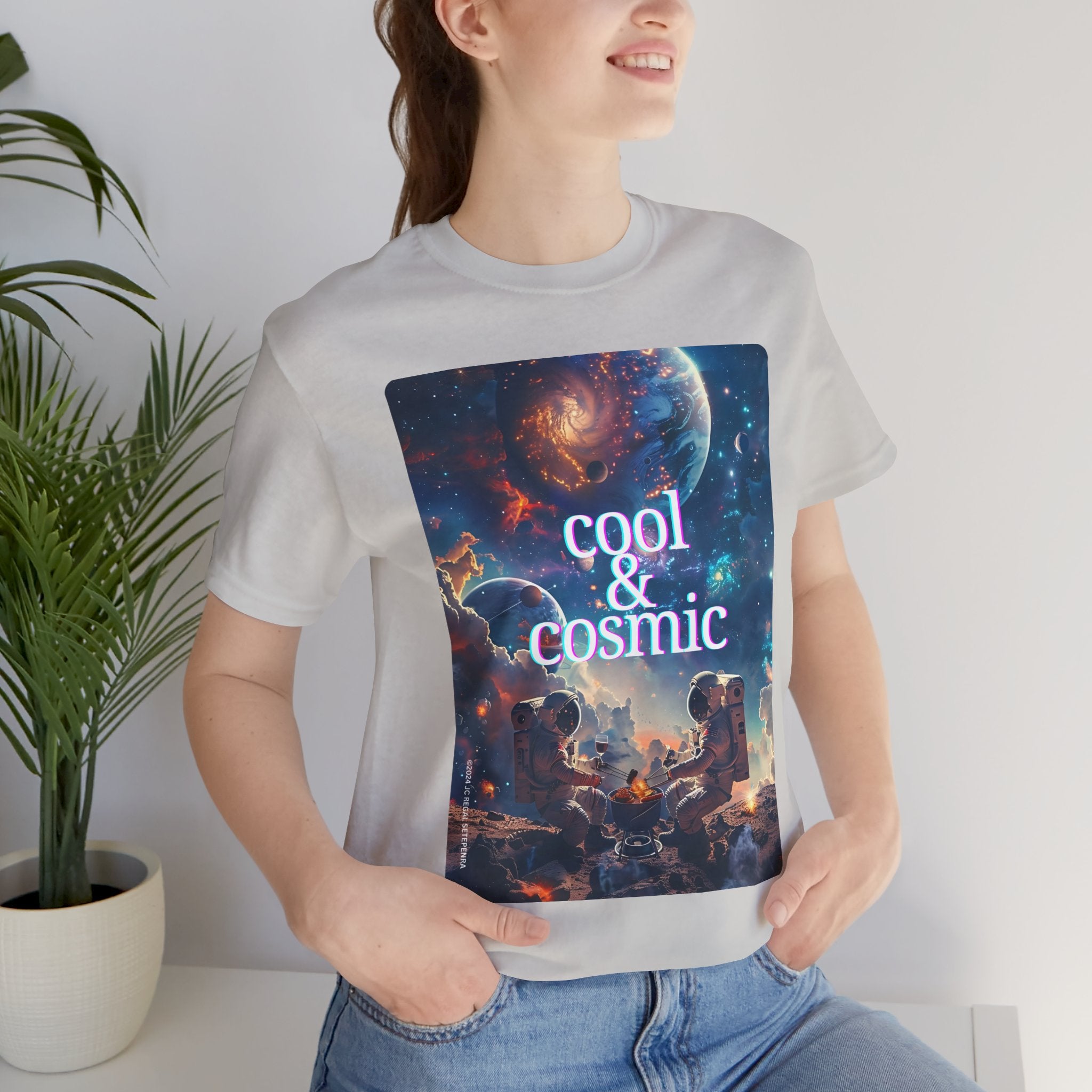 Cool & Cosmic Unisex Jersey Short Sleeve Tee