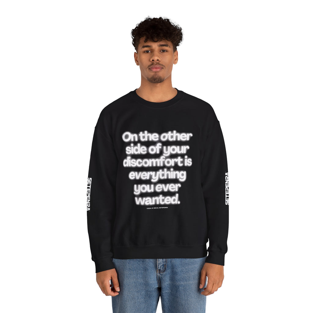 On The Other Side Unisex Heavy Blend™ Crewneck Sweatshirt