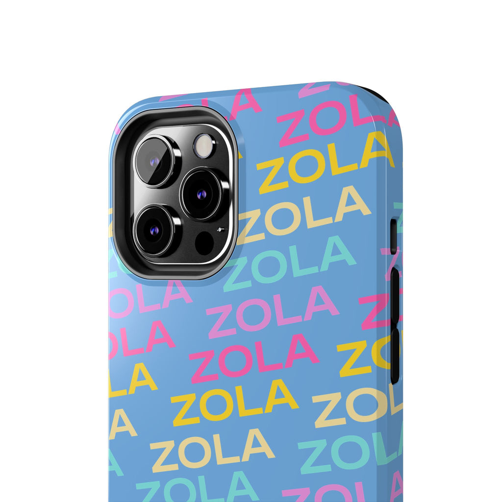 Zola Tough Phone Case (For iPhone, Galaxy & More) - Light Blue