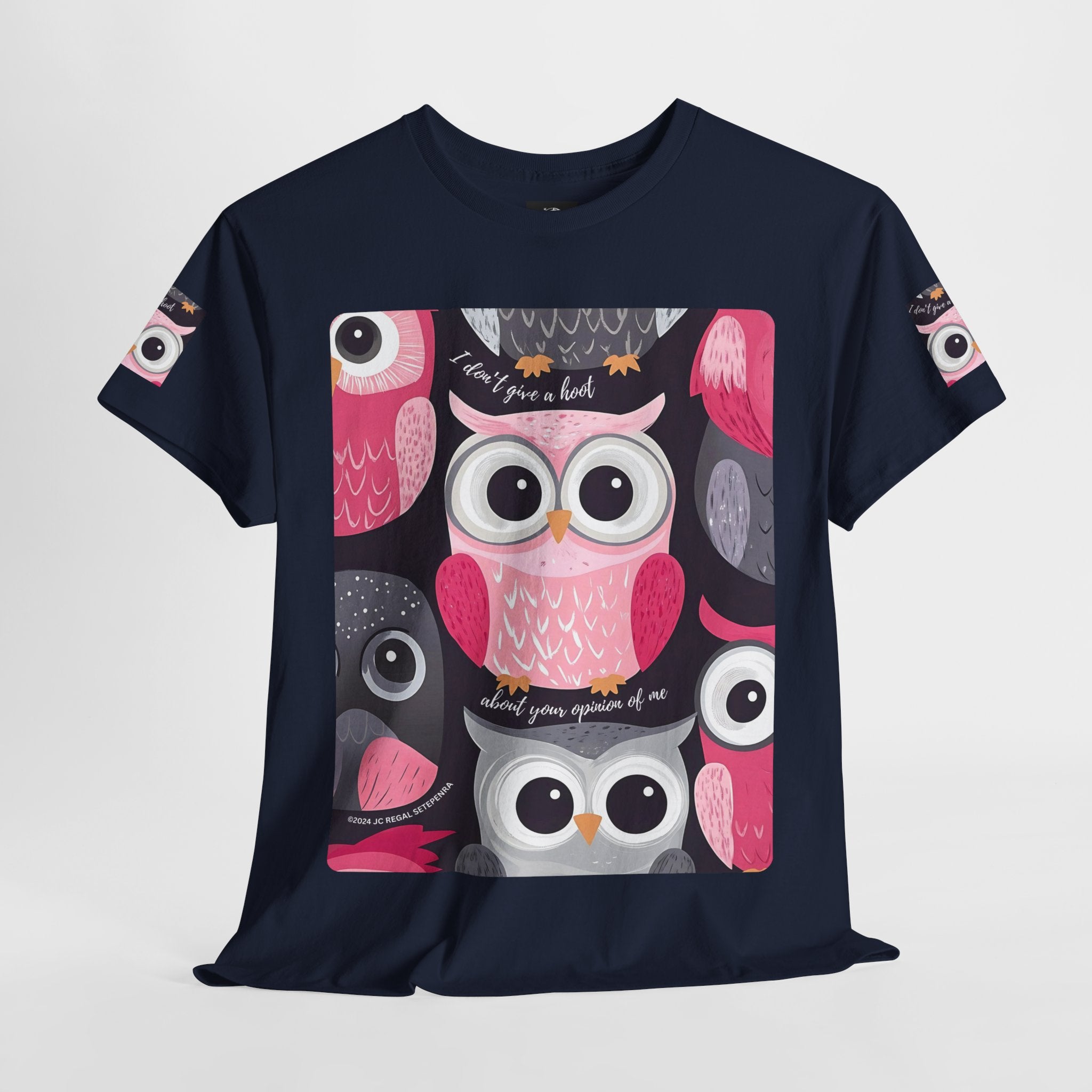 Don't Give A Hoot Unisex Heavy Cotton Tee