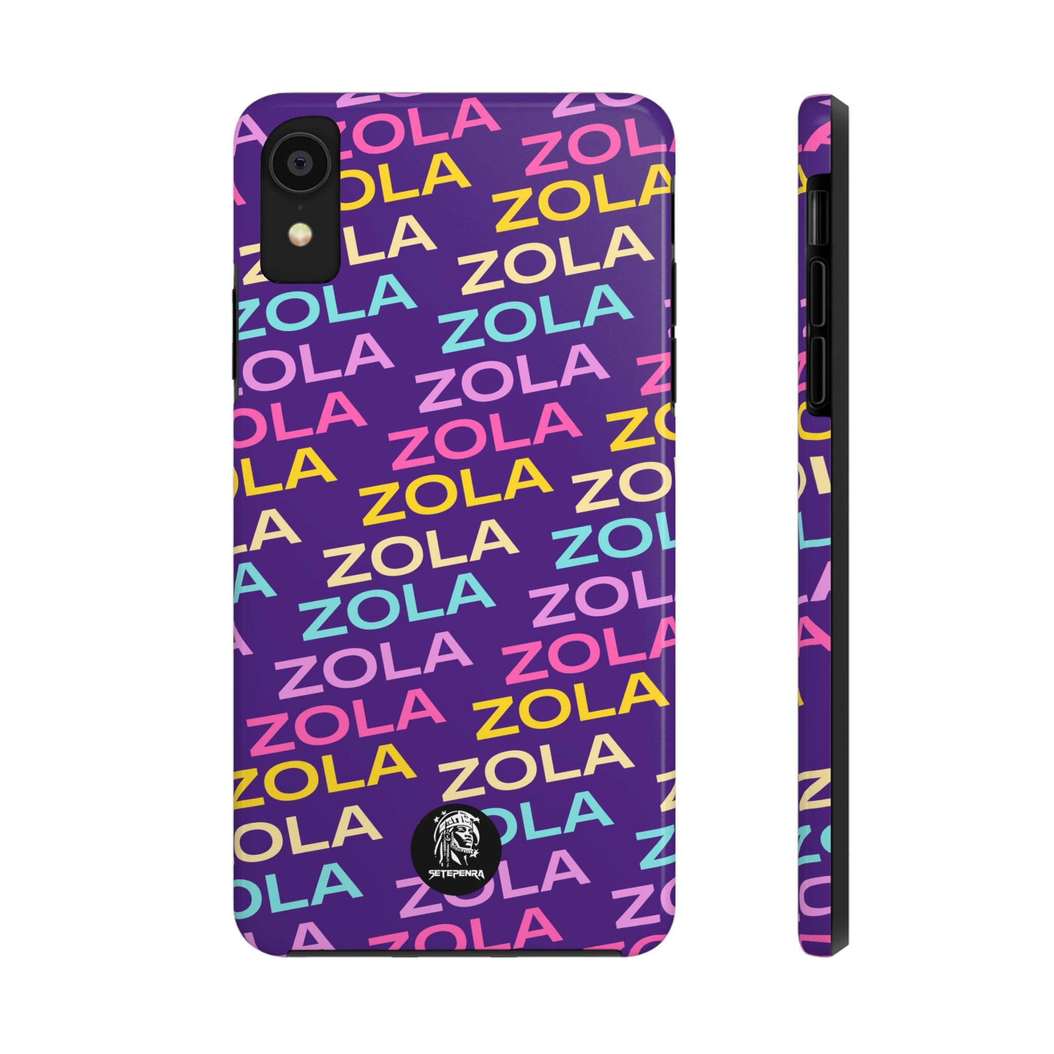 Zola Tough Phone Case (For iPhone, Galaxy & More) - Purple SETEPENRA Phone Case.