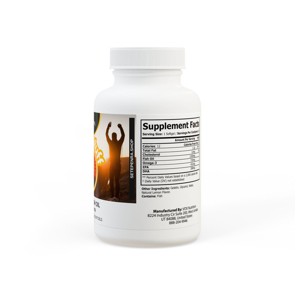 SETEPENRA Goodstuff Omega 3 Fish Oil Supplement (60 Softgels)