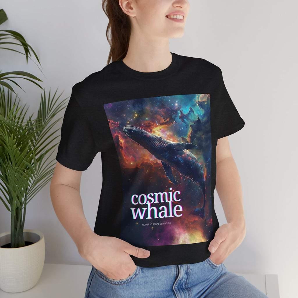 Cosmic Whale Unisex Jersey Short Sleeve Tee
