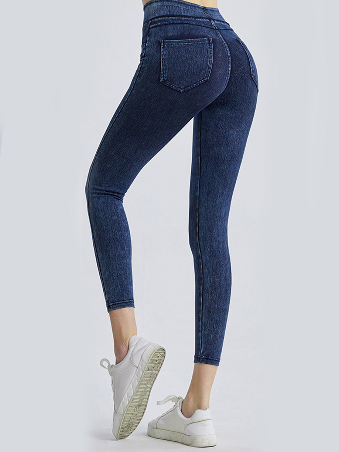 Wide Waistband Sports Leggings SETEPENRA .