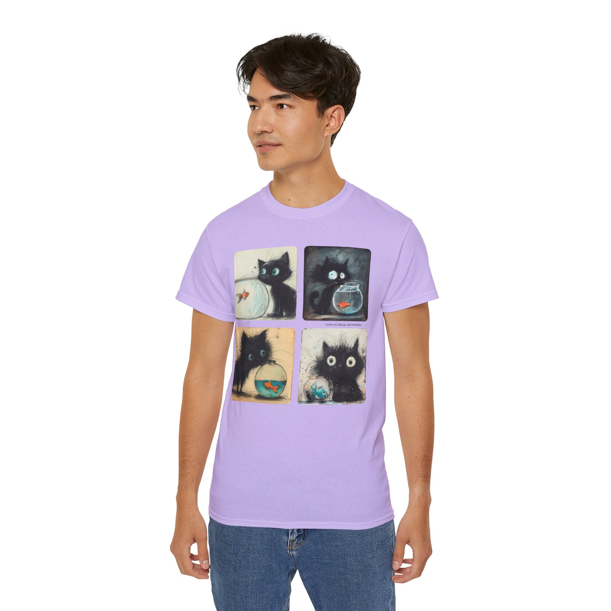 Fishy Kitty Unisex Ultra Cotton Tee