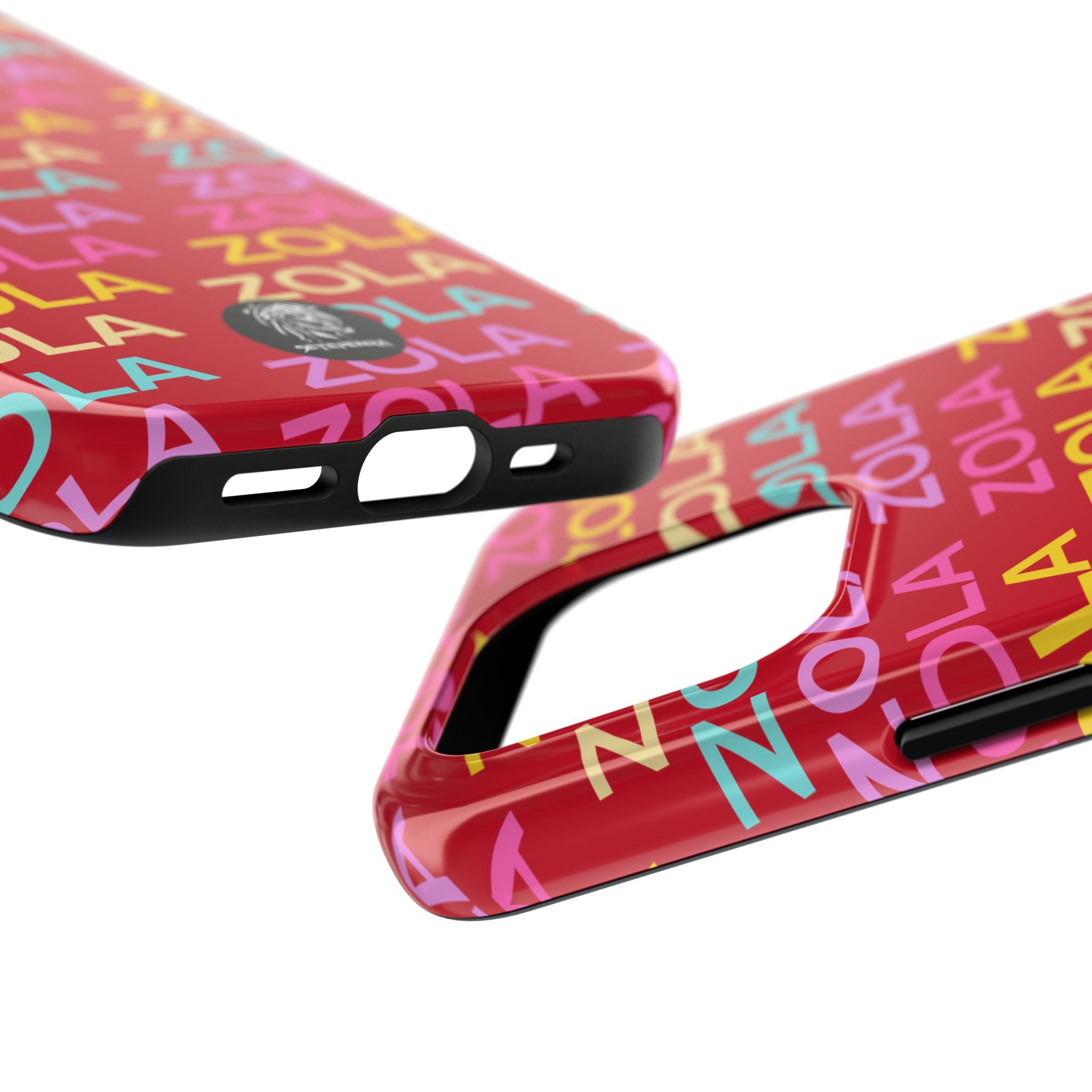 Zola Tough Phone Case (For iPhone, Galaxy & More) - Dark Red