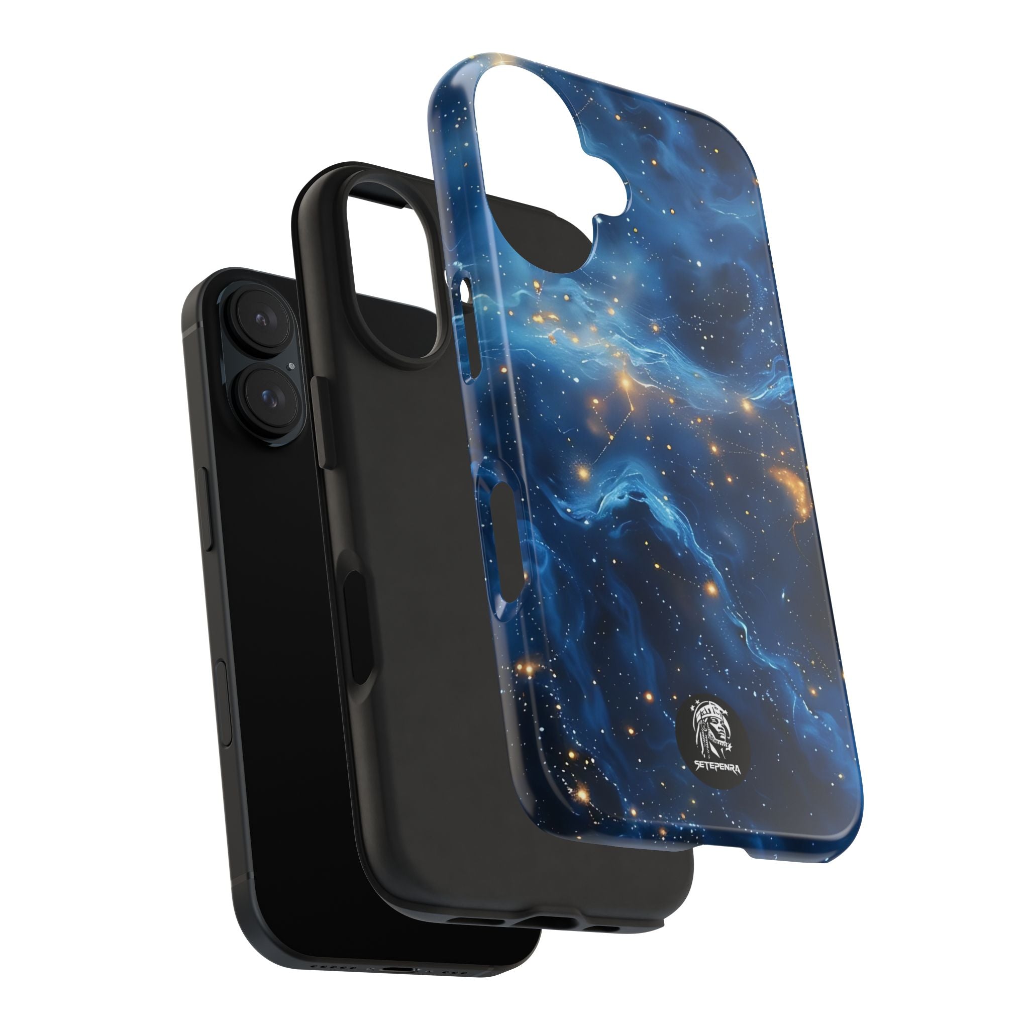 Blue Cosmos Tough Phone Case (For iPhone, Galaxy & More)