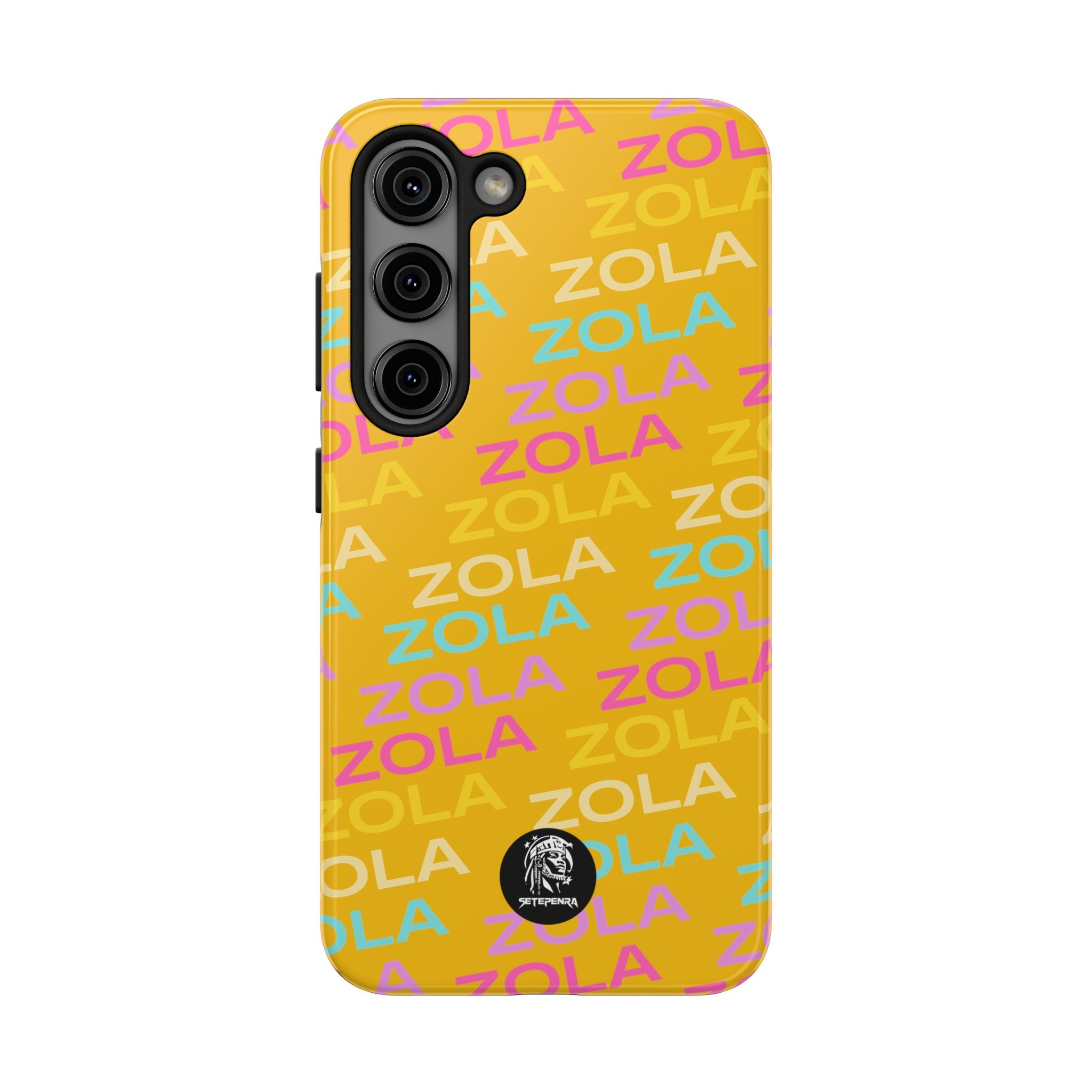Zola Tough Phone Case (For iPhone, Galaxy & More) - Yellow