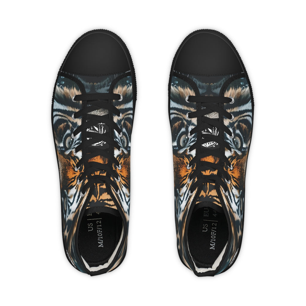Primal Power Men's High Top Sneakers - Tiger SETEPENRA Shoes.