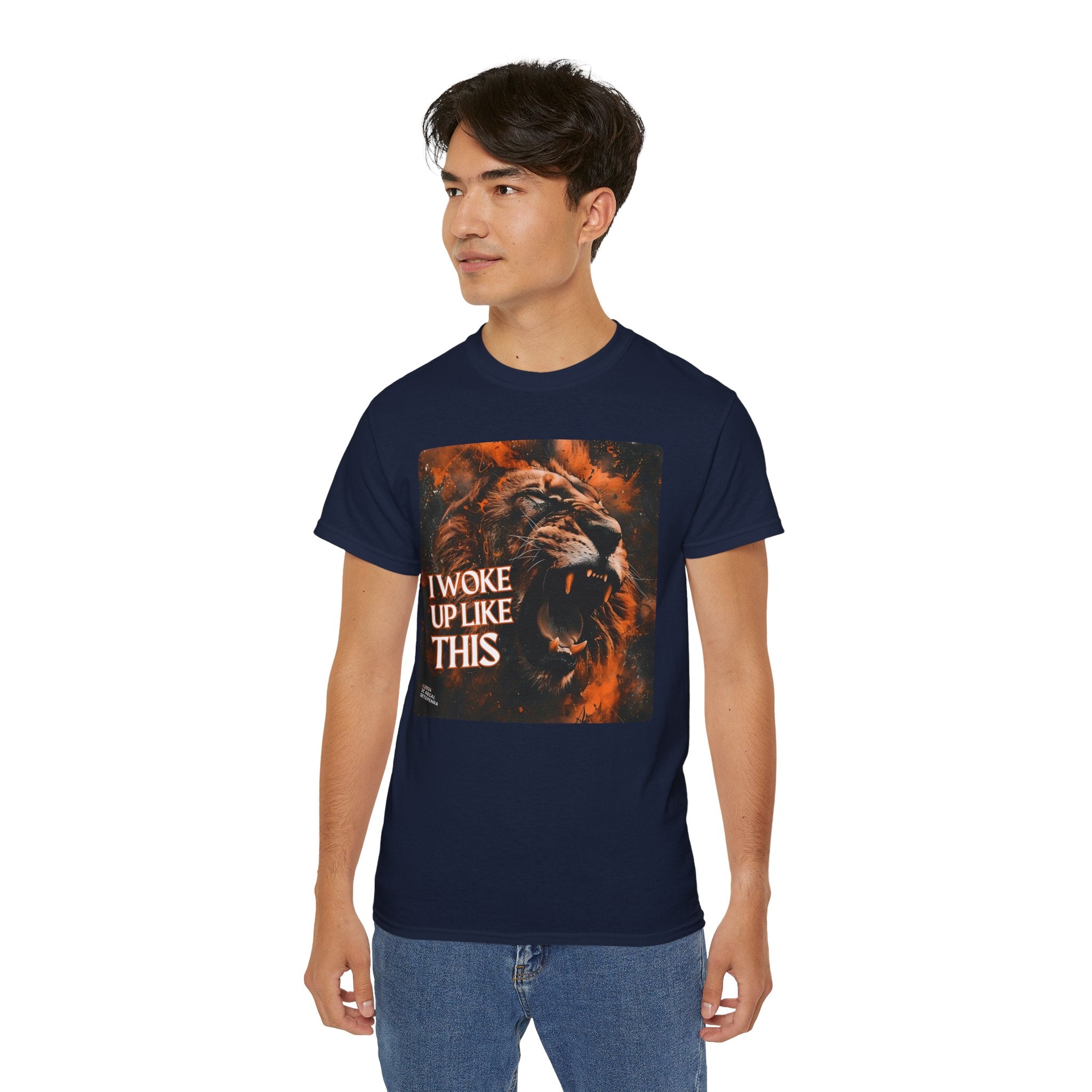 I Woke Up Like This (Roaring Edition 1) Unisex Ultra Cotton Tee