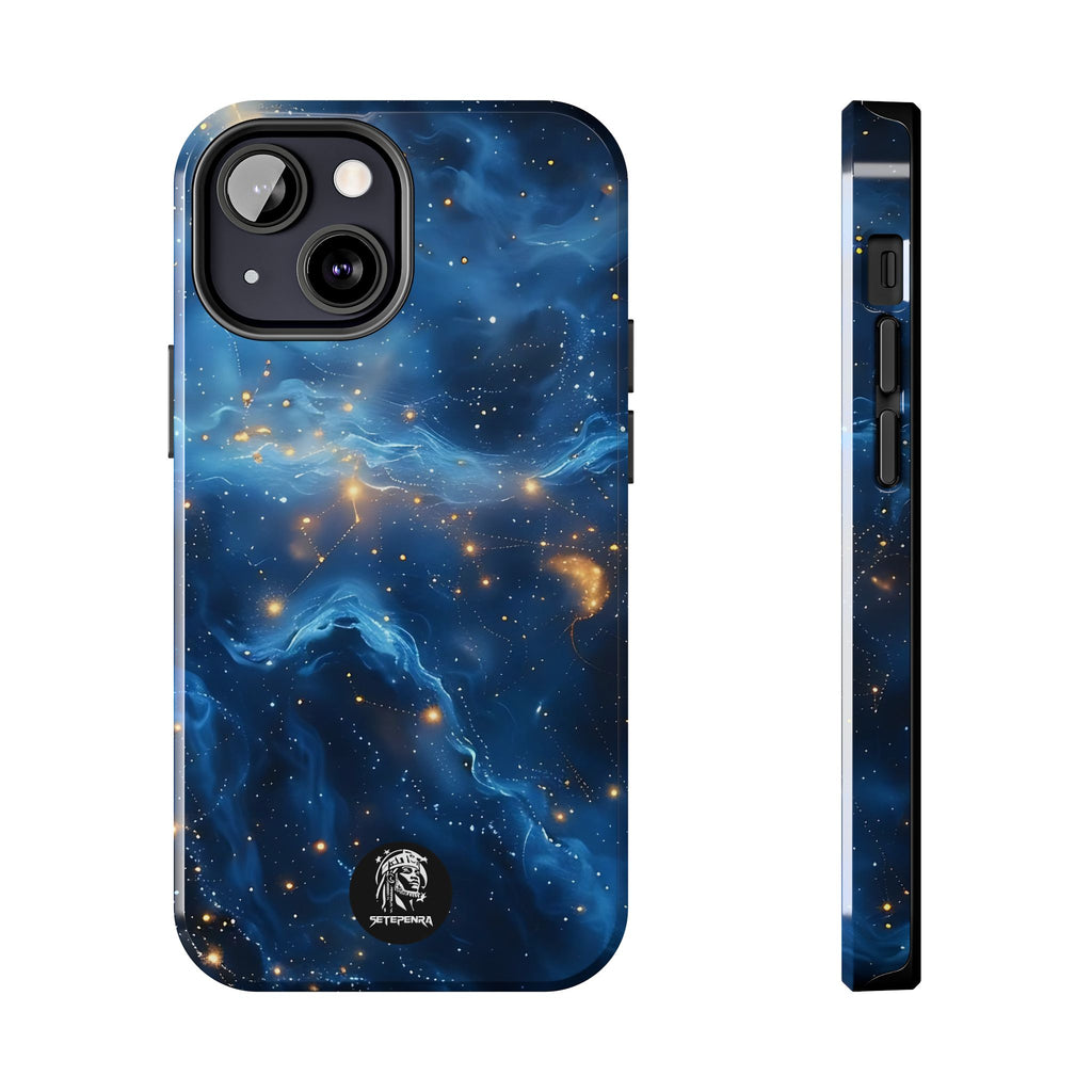 Blue Cosmos Tough Phone Case (For iPhone, Galaxy & More) SETEPENRA Phone Case.