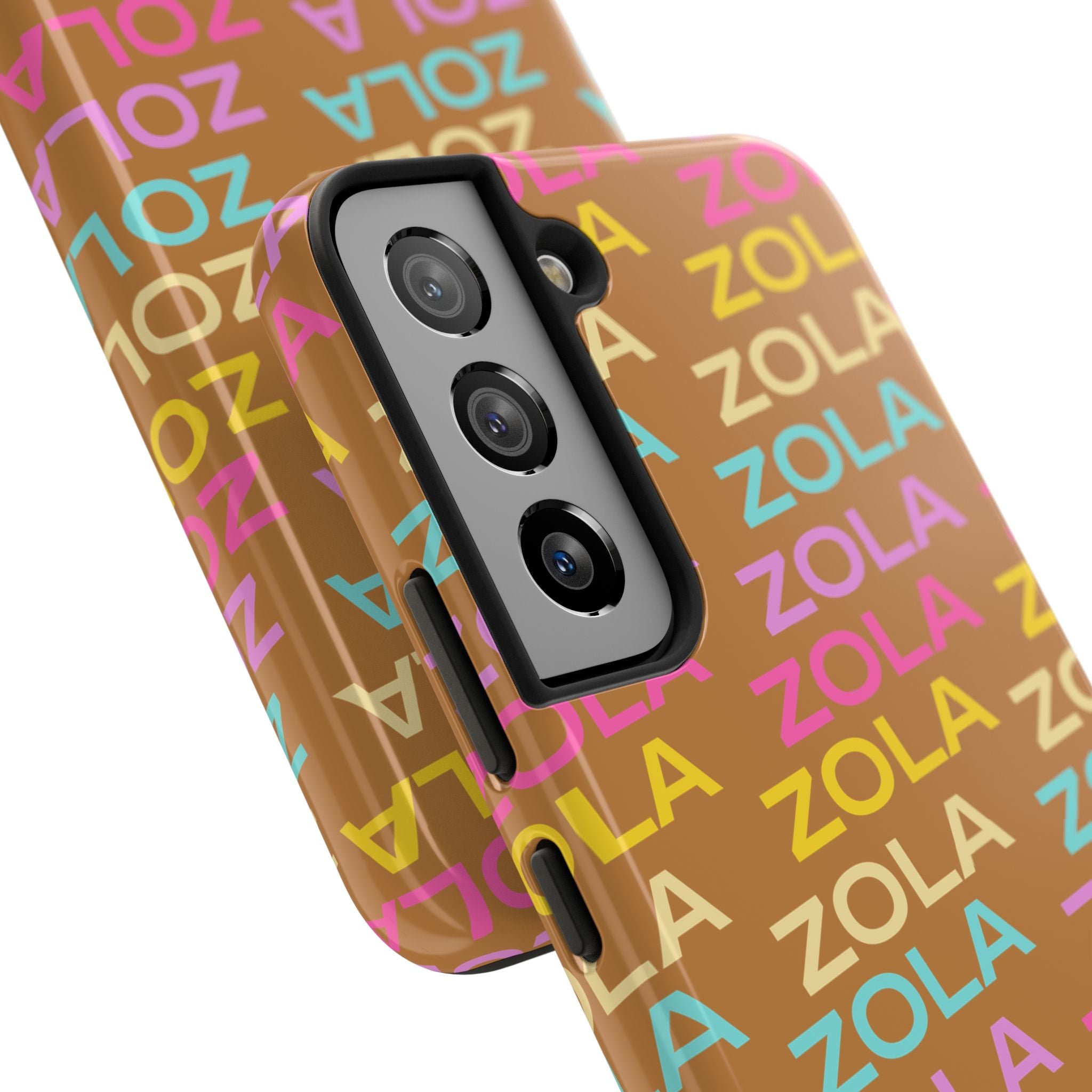 Zola Tough Phone Case (For iPhone, Galaxy & More) - Light Brown