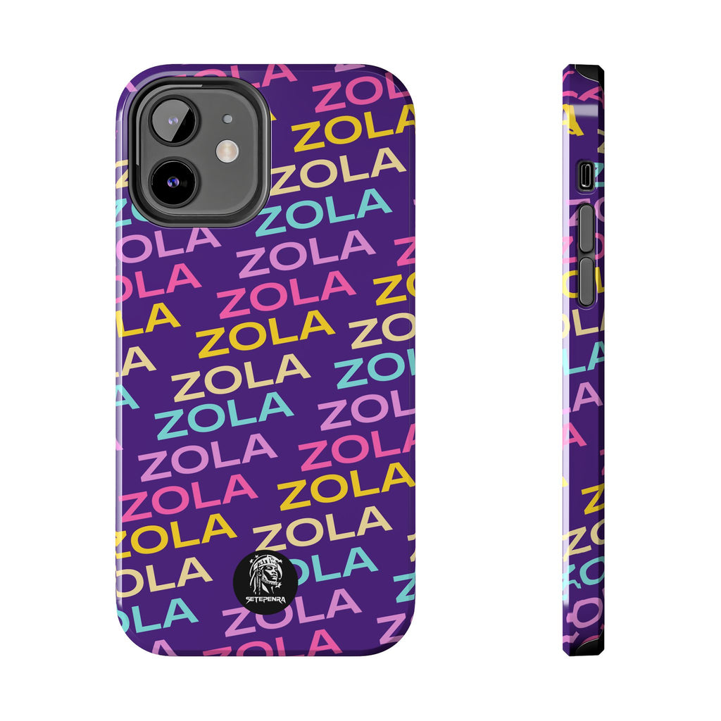 Zola Tough Phone Case (For iPhone, Galaxy & More) - Purple SETEPENRA Phone Case.