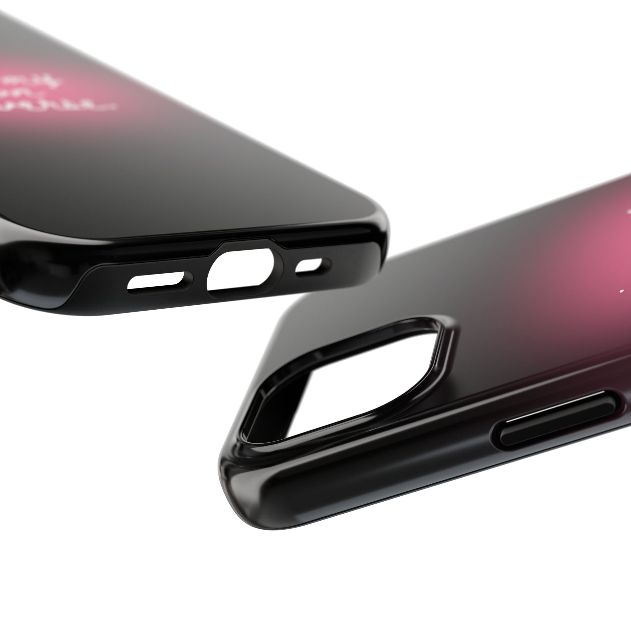 I Am My Own Universe — Pink Glow Protective Cover Tough Phone Case