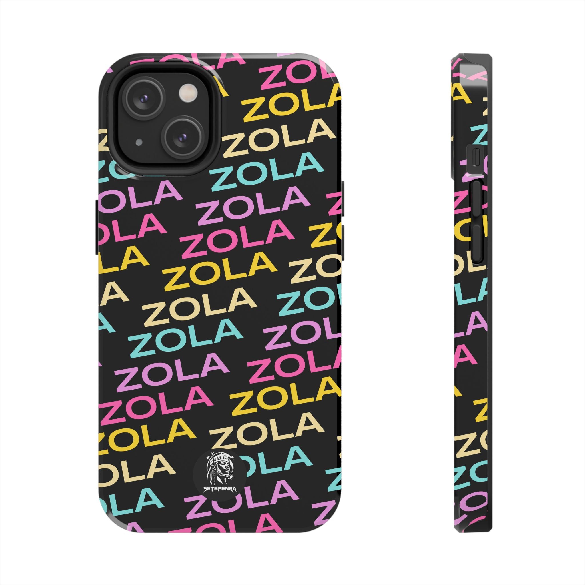 Zola Tough Phone Case (For iPhone, Galaxy & More) - Black
