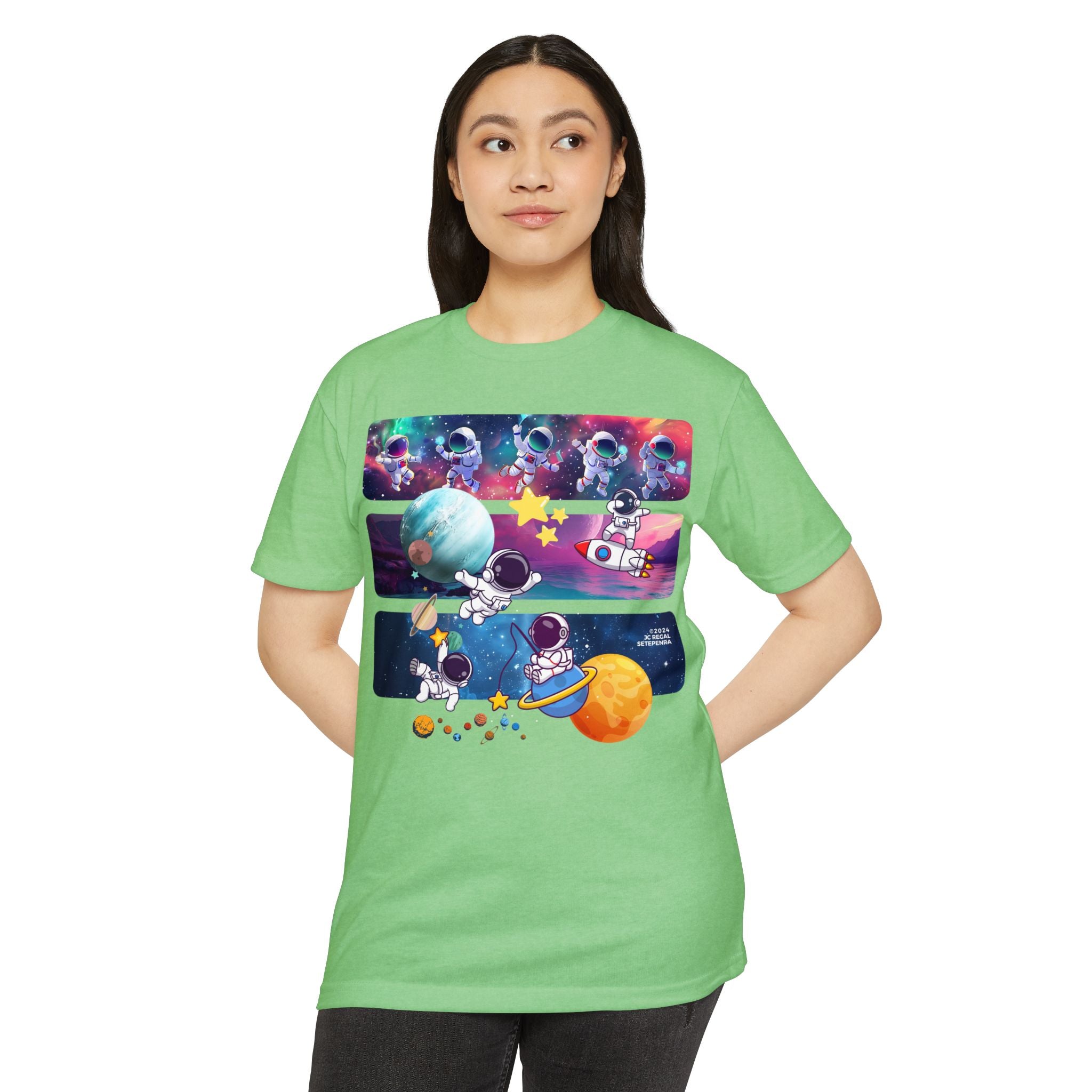 Astro Cosmo (V2.0) Unisex CVC Jersey T-Shirt