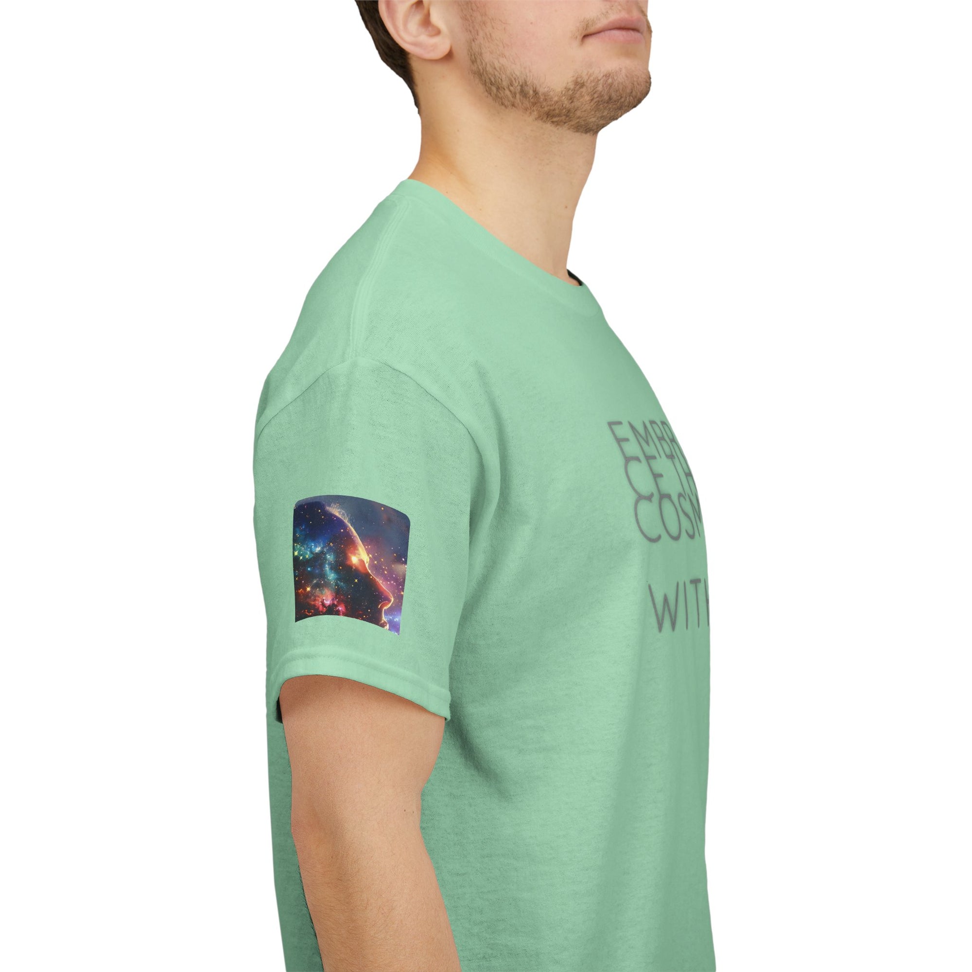 Embrace The Cosmos Within Unisex Heavy Cotton Tee