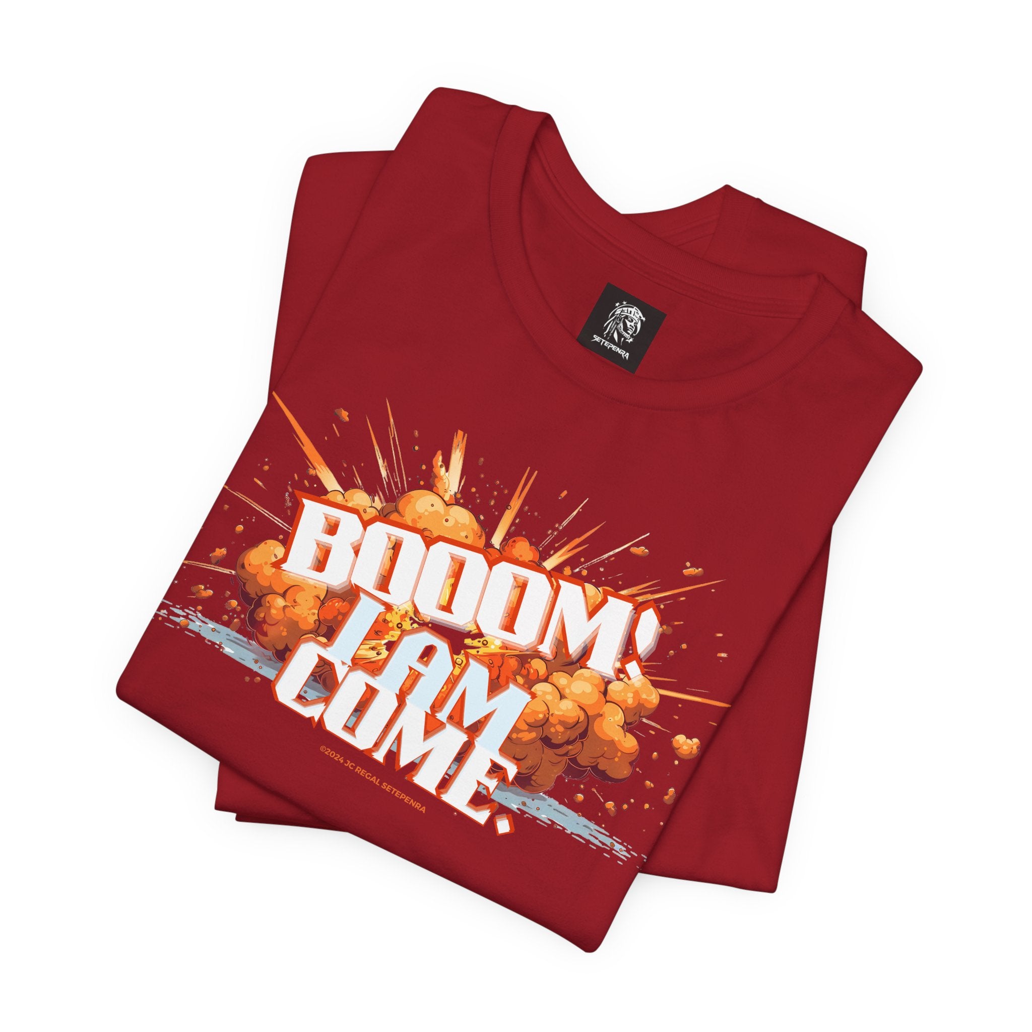 BOOOM! I AM COME Unisex Jersey Short Sleeve Tee