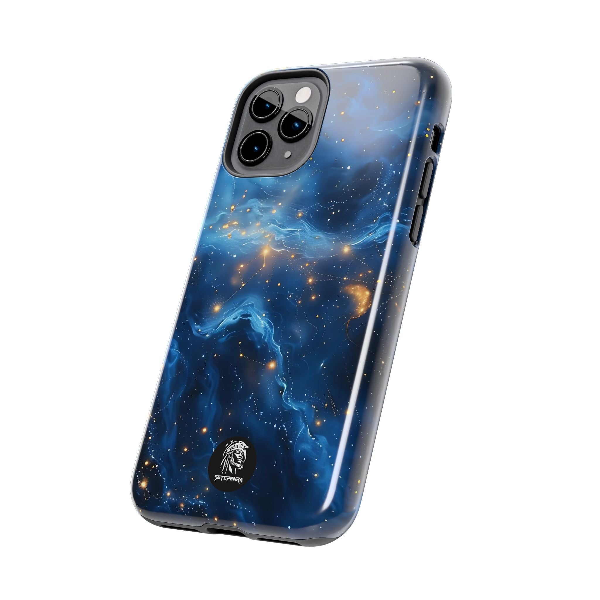 Blue Cosmos Tough Phone Case (For iPhone, Galaxy & More)