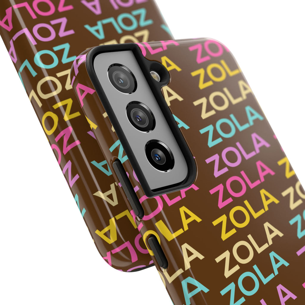 Zola Tough Phone Case (For iPhone, Galaxy & More) - Brown