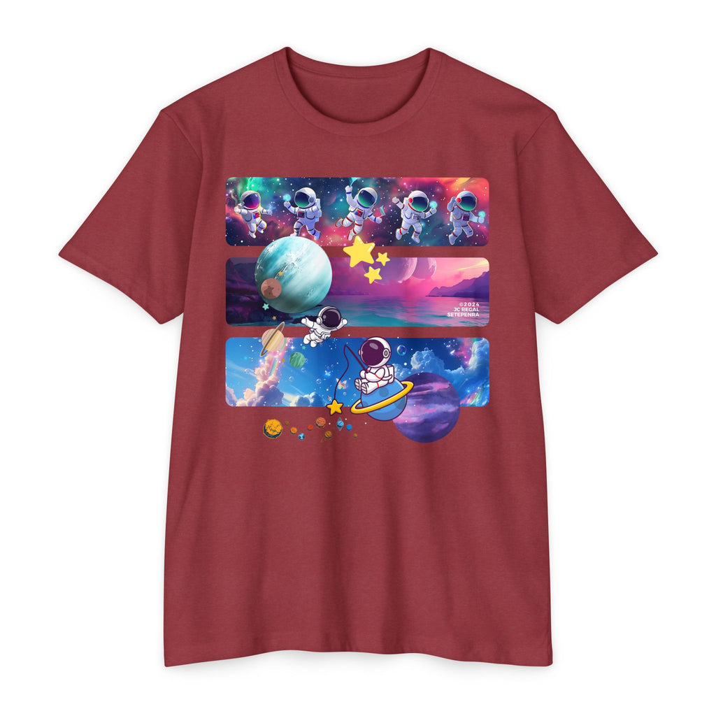 Astro Cosmo Unisex CVC Jersey T-shirt SETEPENRA T-Shirt.