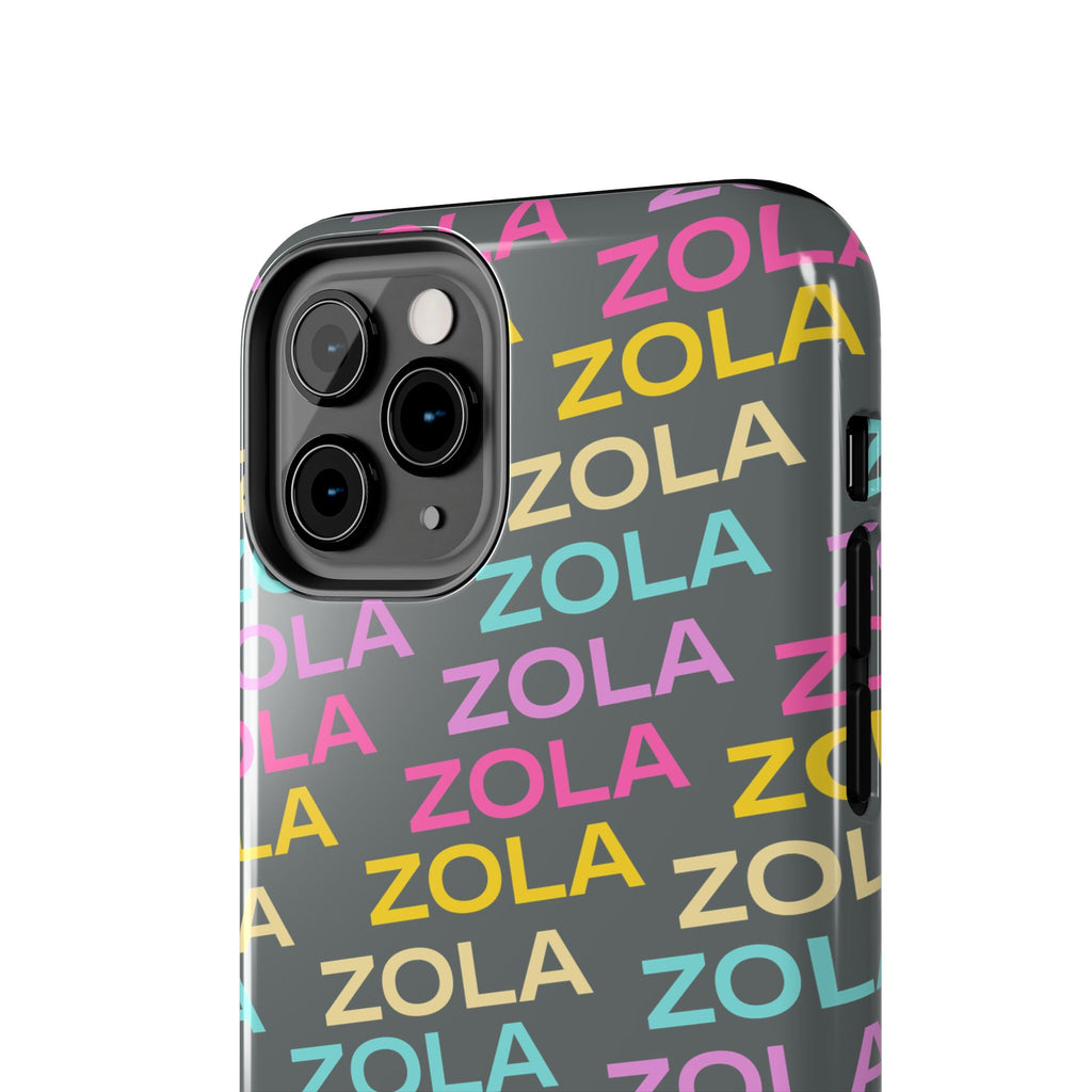 Zola Tough Phone Case (For iPhone, Galaxy & More) - Dark Grey
