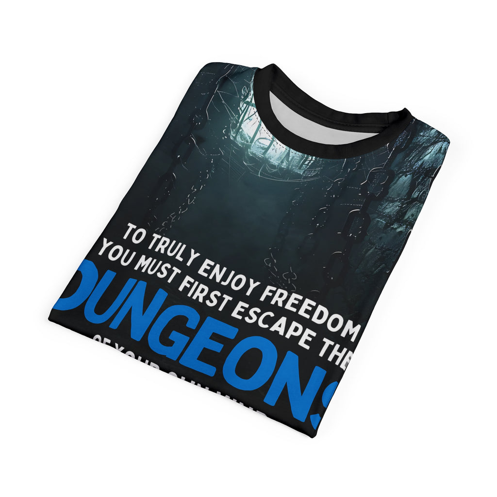 Escape The Dungeons Unisex Cut & Sew Tee SETEPENRA All Over Prints.