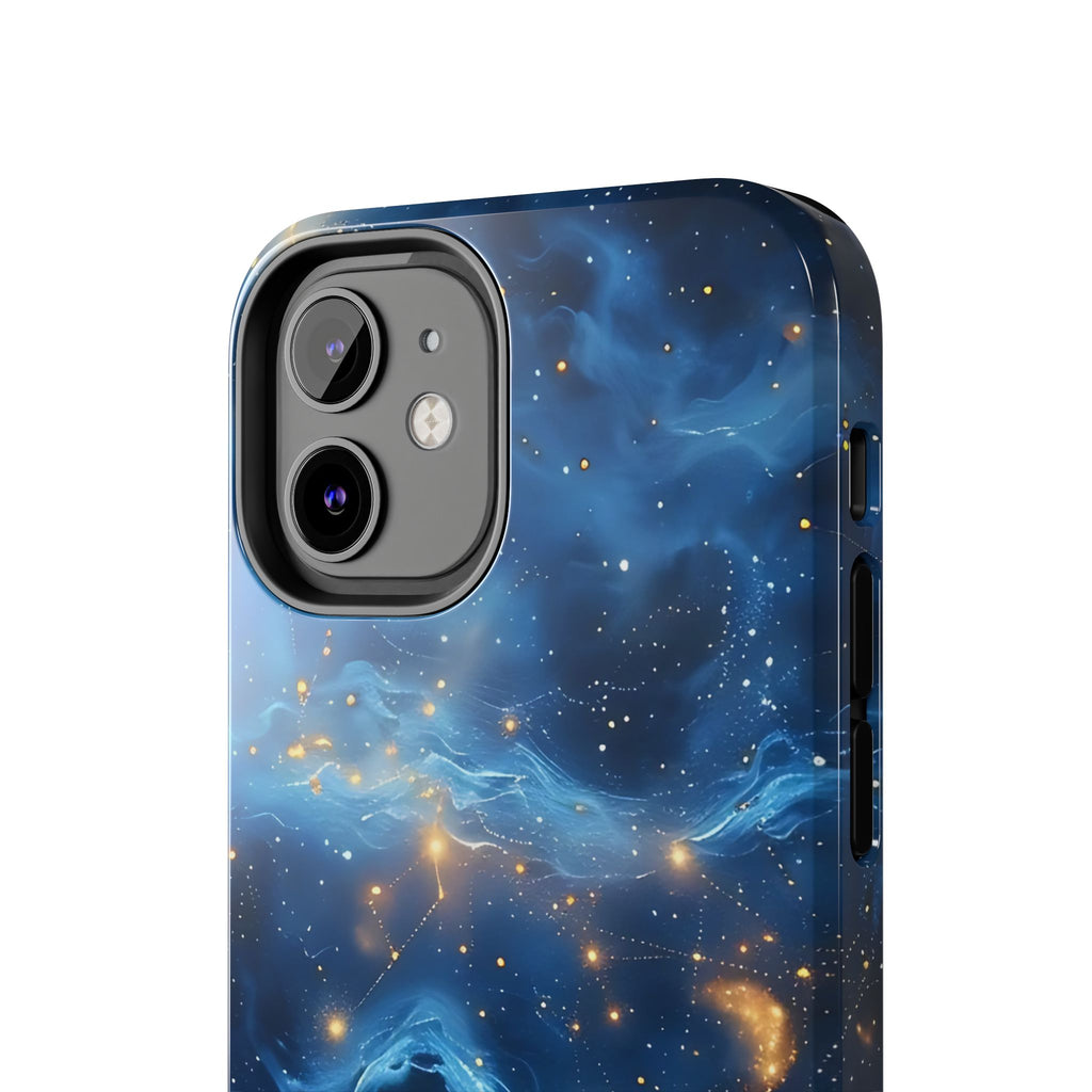 Blue Cosmos Tough Phone Case (For iPhone, Galaxy & More)