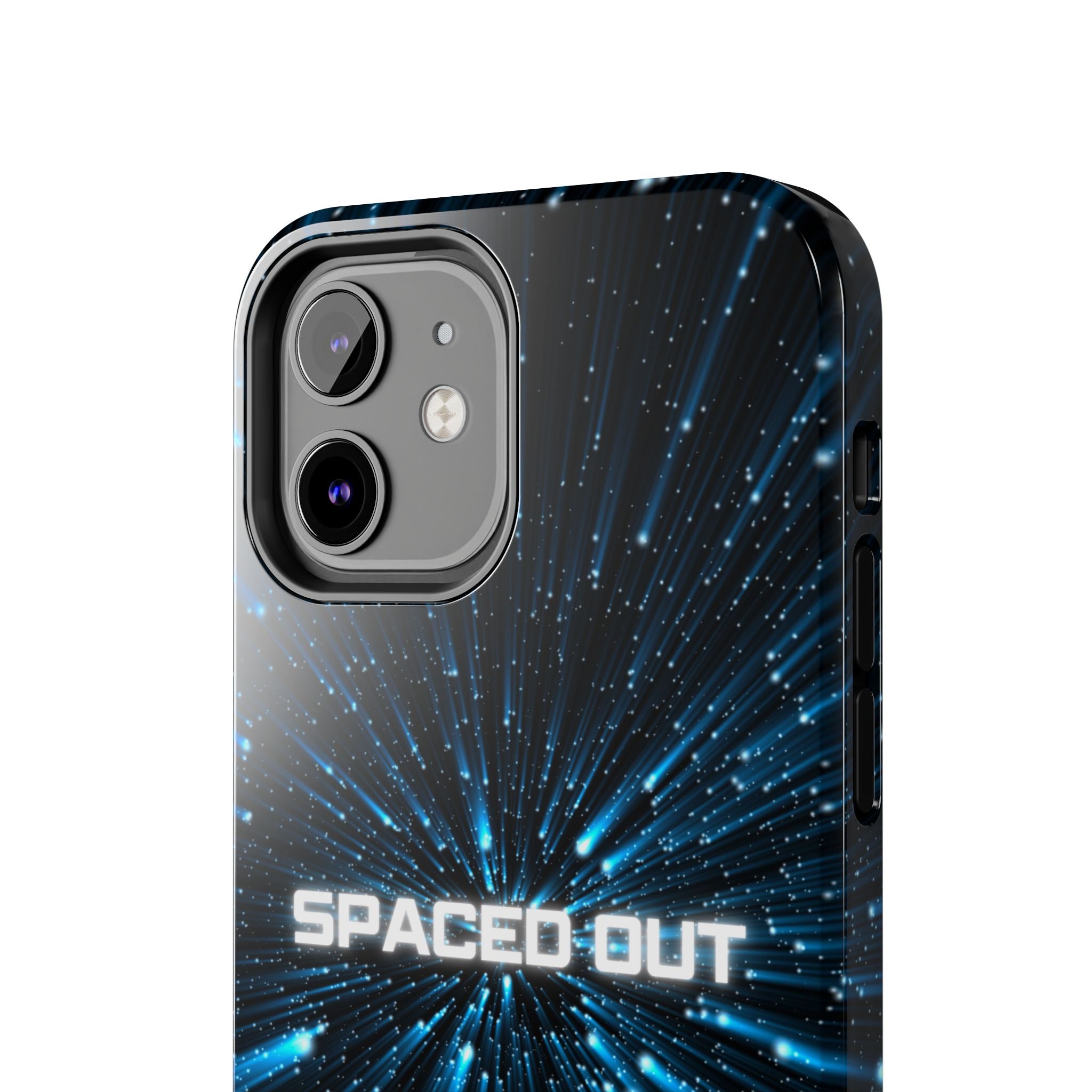 Spaced Out Tough Phone Case — Cosmic Space Warp Protective Cover