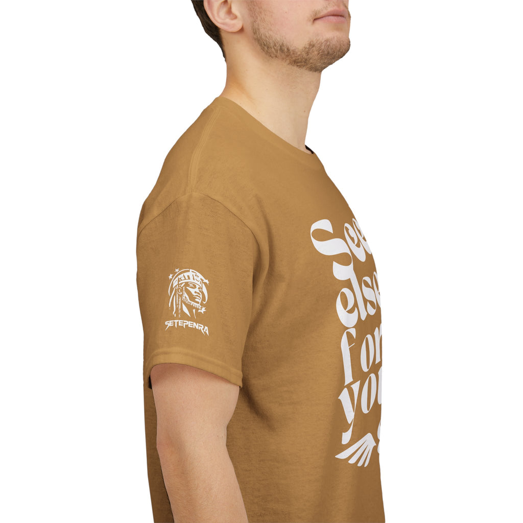 Seek Not Elsewhere Unisex Heavy Cotton Tee