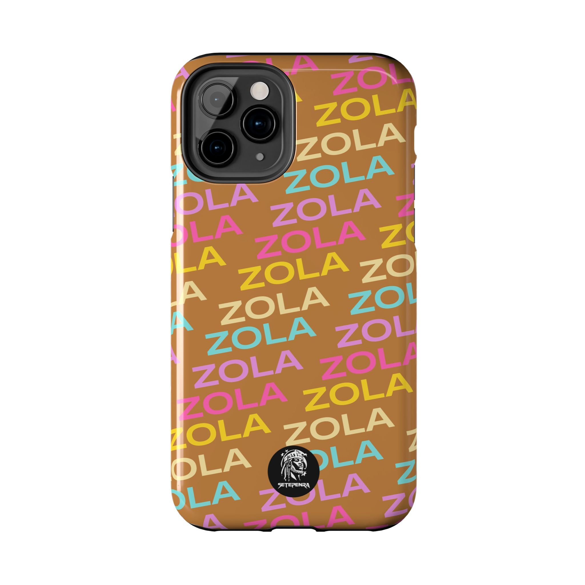 Zola Tough Phone Case (For iPhone, Galaxy & More) - Light Brown
