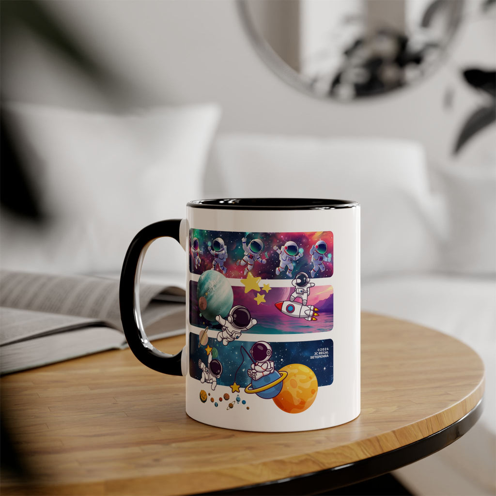 Astro Cosmo (V2.0) Accent Mug, 11oz (Various Colors)