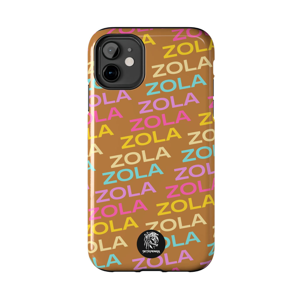 Zola Tough Phone Case (For iPhone, Galaxy & More) - Light Brown