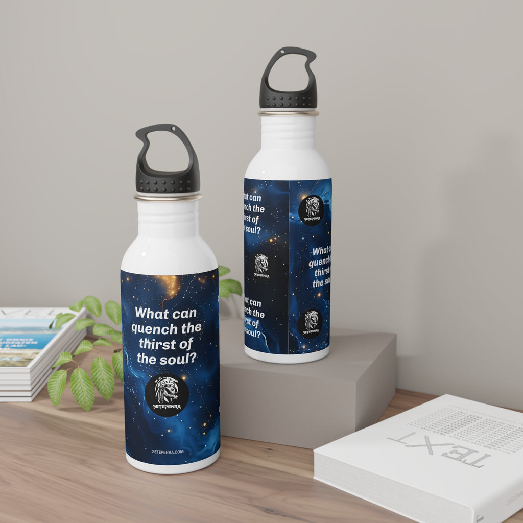 SETEPENRA Thirst Of The Soul Stainless Steel Water Bottle (Blue Cosmic) SETEPENRA Mug.