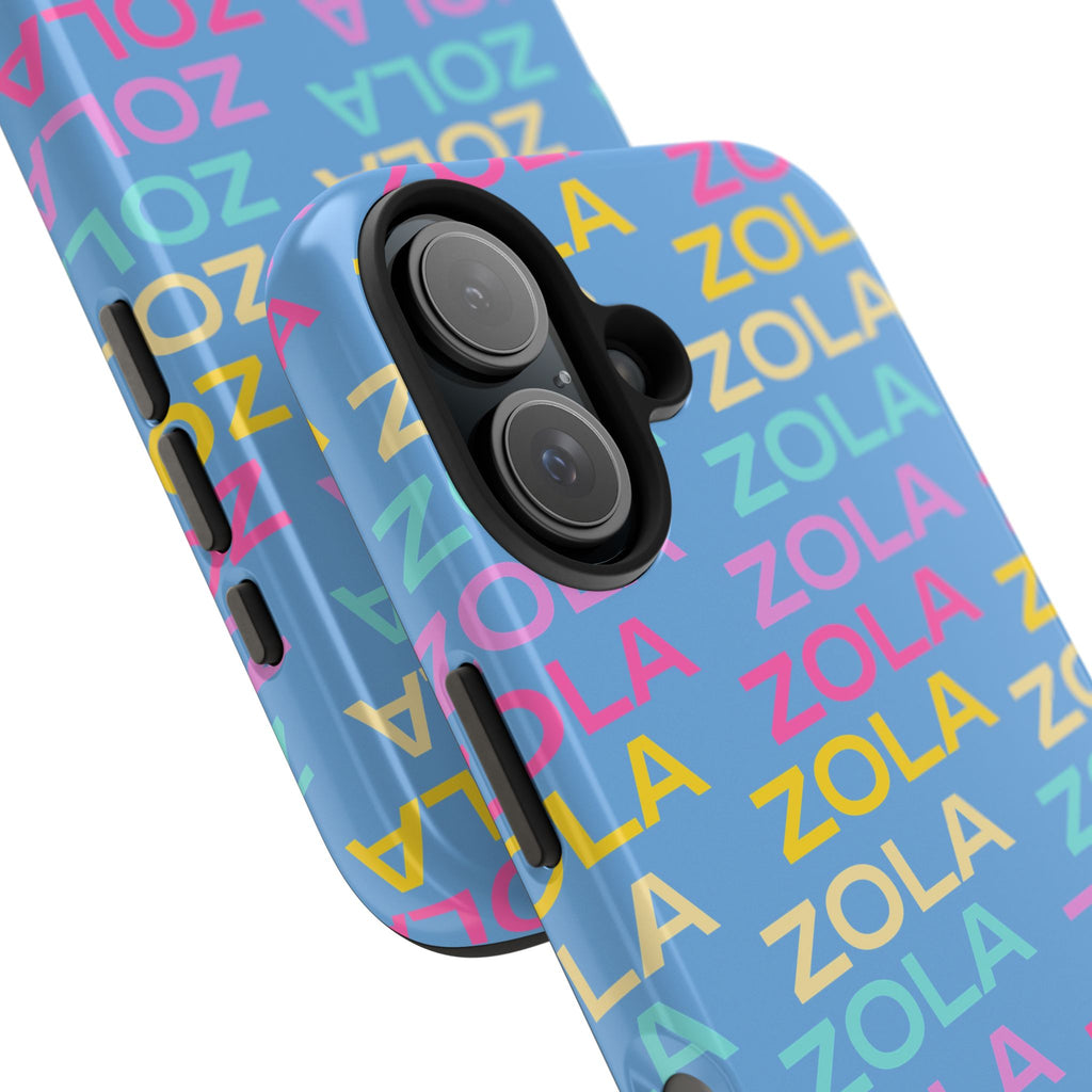 Zola Tough Phone Case (For iPhone, Galaxy & More) - Light Blue