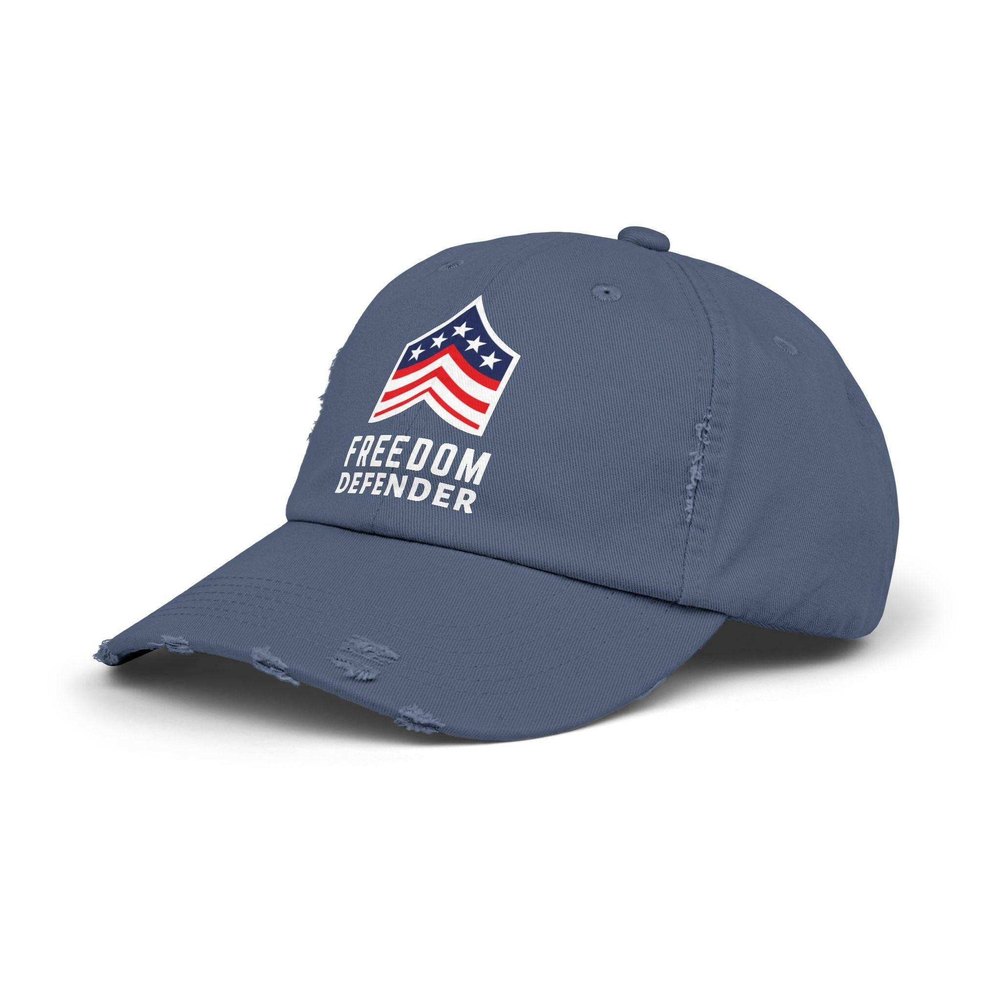 Freedom Defender Unisex Distressed Cap