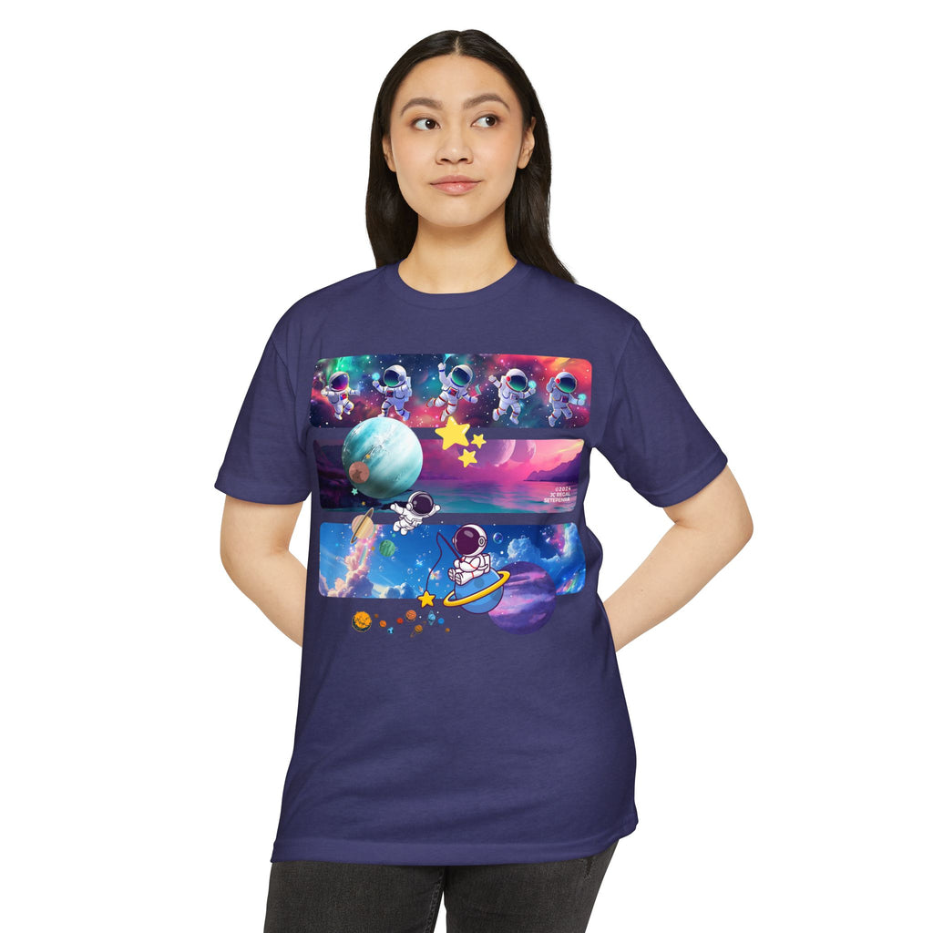 Astro Cosmo Unisex CVC Jersey T-shirt