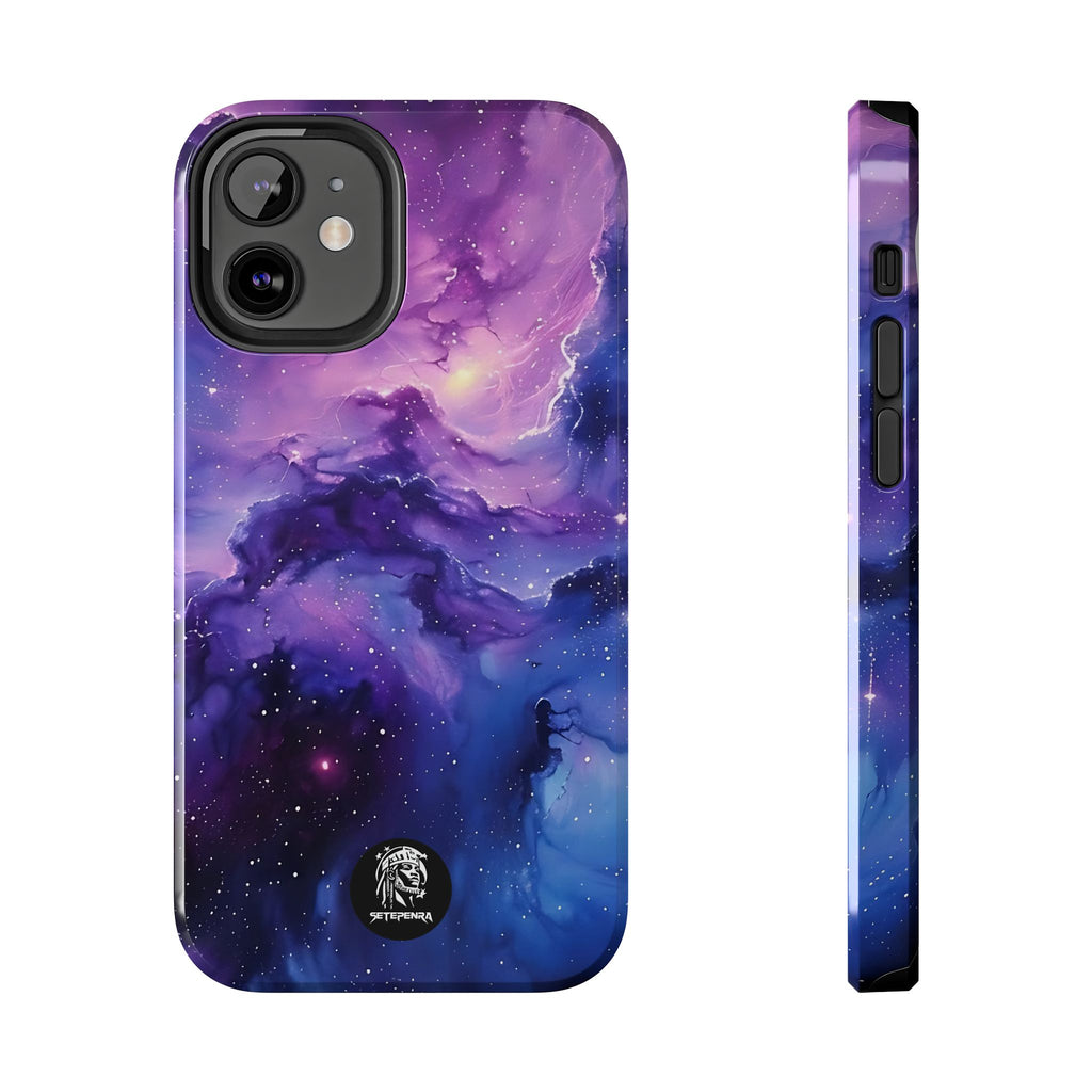 Purple Cosmos Tough Phone Case (For iPhone, Galaxy & More) SETEPENRA Phone Case.