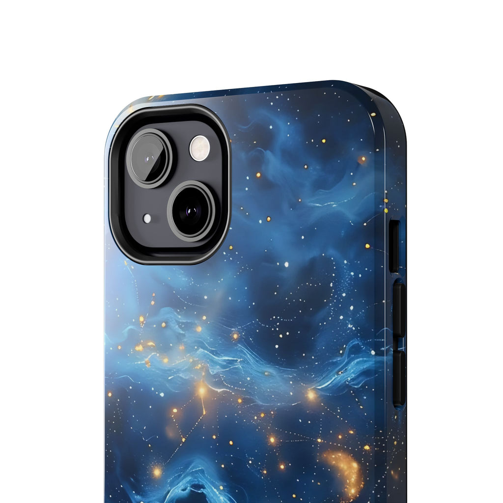 Blue Cosmos Tough Phone Case (For iPhone, Galaxy & More)